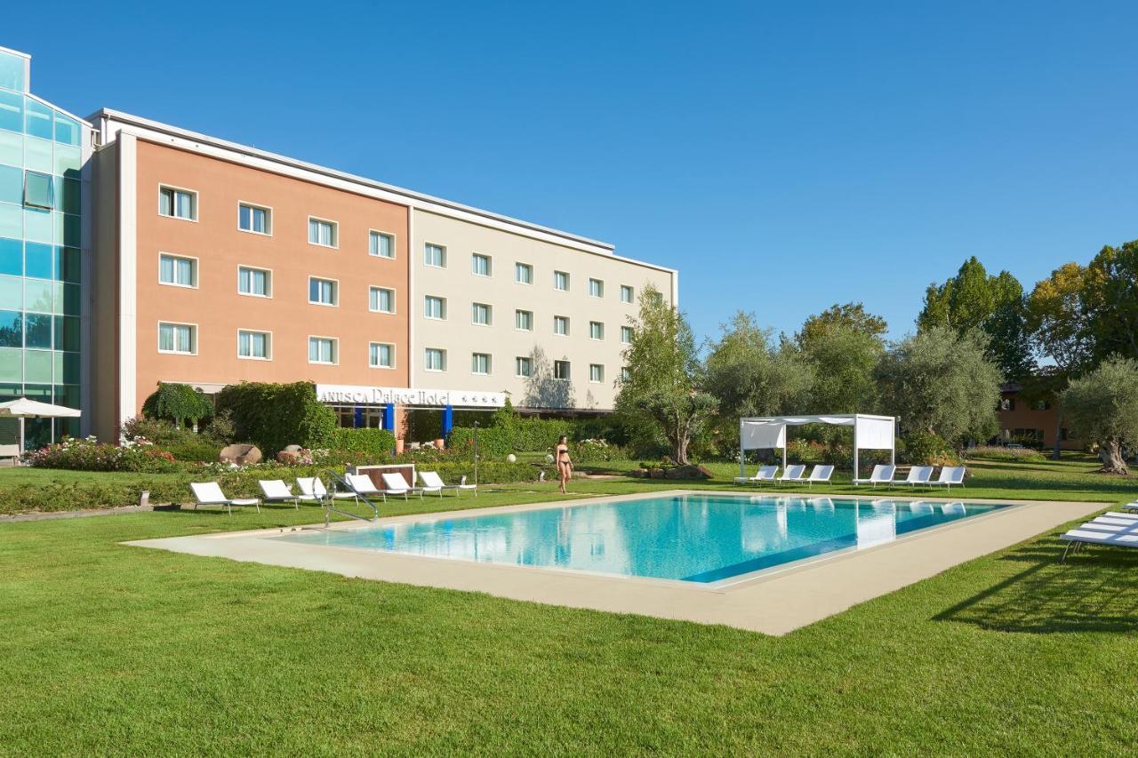 Anusca Palace Hotel Кастель Сан Петро Терме Экстерьер фото
